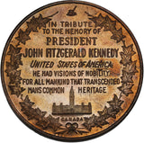 (1917-) 1963 - John Fitzgerald Kennedy Medal