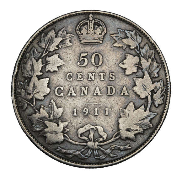 1911 - Canada - 50c - G6