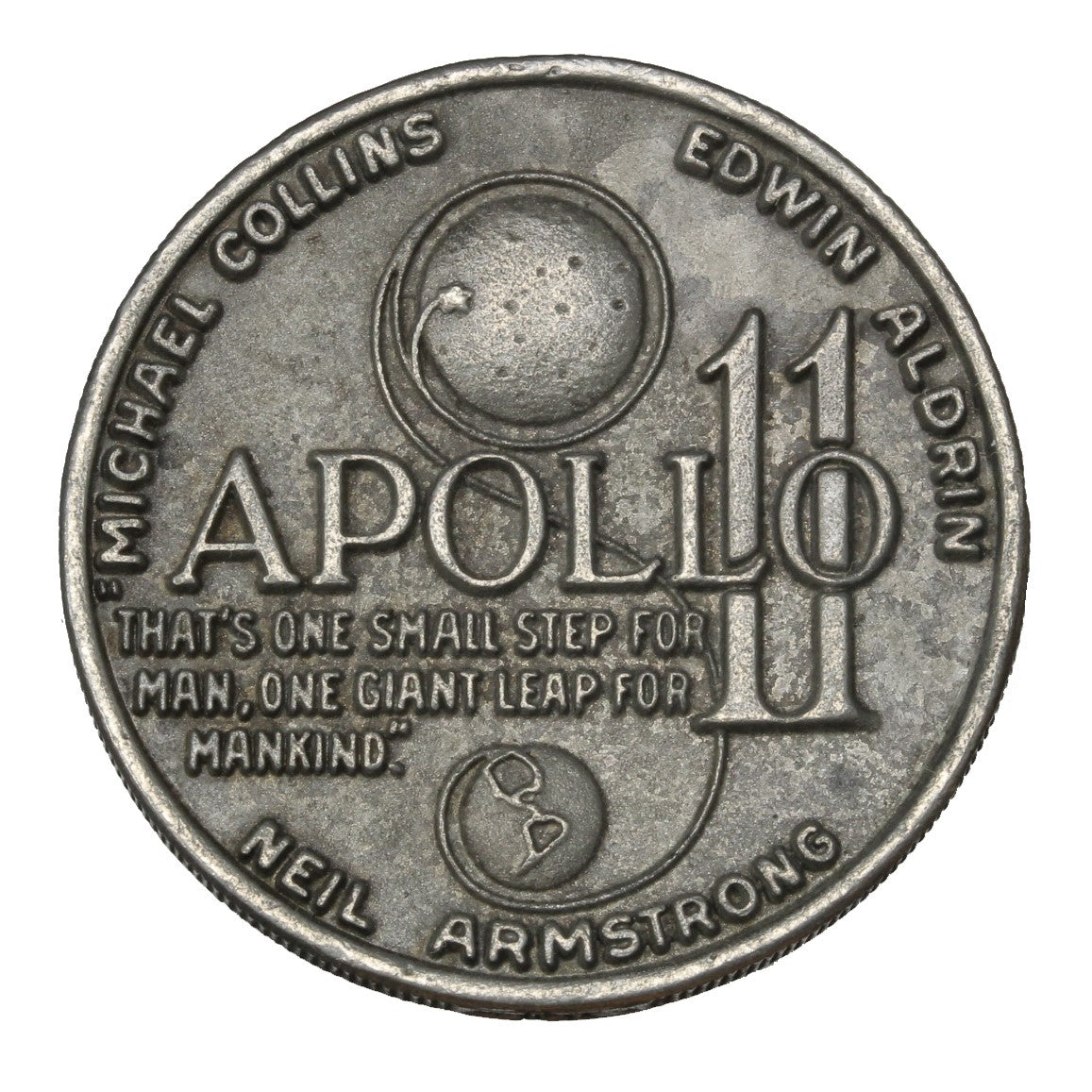 Moon Tail様　お取置き　1/15 July 20, 1969 - First Lunar Landing Medal – MK Coins
