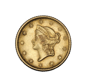 1853 - USA - $1 - AU55