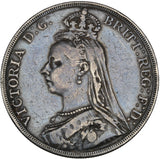 1889 - Great Britain - 1 Crown - VF20