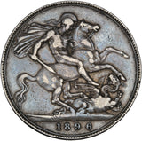 1896 - Great Britain - 1 Crown - F15