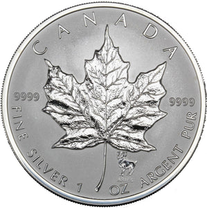 1 oz - 2004 - Maple Leaf - Fine Silver