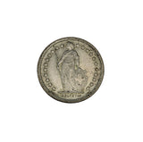 1958 B - Switzerland - 1/2 Franc - EF40