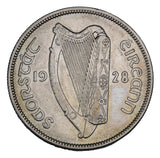 1928 - Ireland - 1/2 Crown - VF30