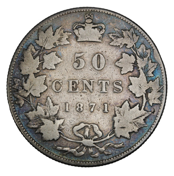 1871 - Canada - 50c - G6