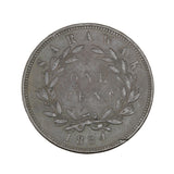 1884 - Sarawak - 1 Cent - VF20