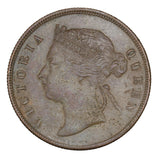 1895 - Straits Settlements - 1 Cent - EF40