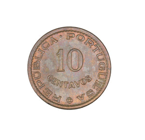 1961 - Mozambique - 10 Centavos - MS63