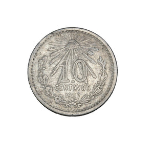 1907 - Mexico - 10 Centavos - VF20