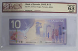 2005 - Canada - 10 Dollars - Jenkins / Dodge - UNC63 BCS - BEV3641750