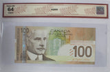 2004 - Canada - 100 Dollars - Jenkins / Dodge - UNC64 BCS - BKF6648607