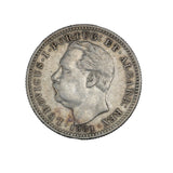 1881 - India Portuguese - 1/2 Rupia - VF20