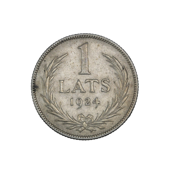 1924 - Latvia - 1 Lats - VF20