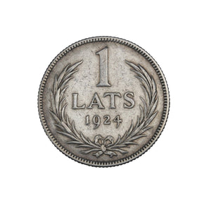 1924 - Latvia - 1 Lats - VF20