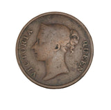 1862 - Straits Settlements - 1 Cent - G4