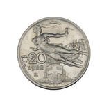 1922 - Italy - 20 Centesimi - MS63 BU