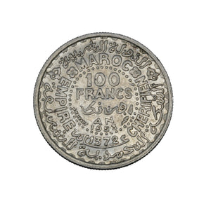 1953 - Morocco - 100 Francs - EF40