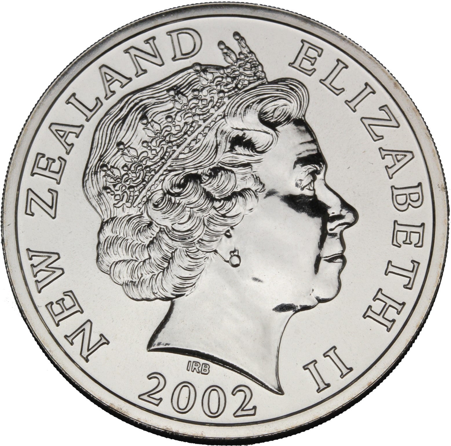 ニュージーランド中央銀行発行 ヘクターズイルカ 5ドル記念硬貨 2002年 2002 - New Zealand - $5 - Hector's Dolphin - BU – MK Coins