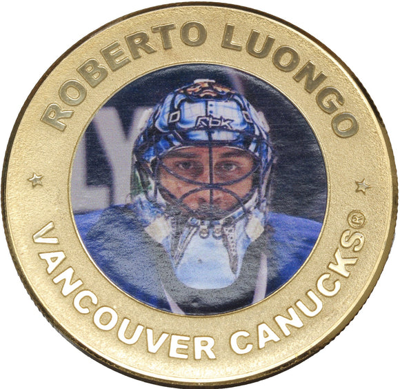 Roberto Luongo - Vancouver Canucks Medal