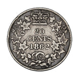 1862 - New Brunswick - 20c - F15