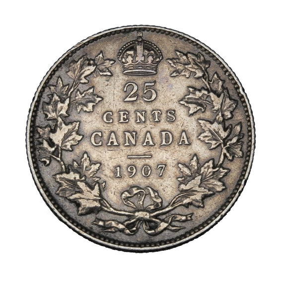 1907  - Canada - 25c - F12