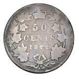 1872 H - Canada - 50c - G4