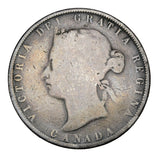 1872 H - Canada - 50c - G4