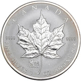 2003 - Canada - $5 - Maple Leaf - Privy Sheep - Fine Silver <br> (Slight Toning)