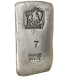 7 oz - Bison Bullion - Butt Babe - Fine Silver Bar