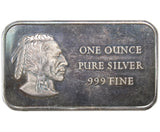 1 oz - Indian Head - Bi-centennial - Fine Silver Bar