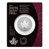 2024 - Canada - $5 - Maple Leaf - First Strikes w/ Fireworks Privy