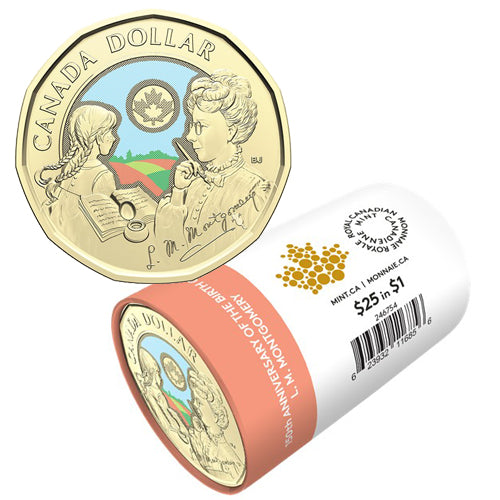 2024 - Canada - $1 - 150th Anniversary of the Birth of L.M. Montgomery - Special Wrapped Roll