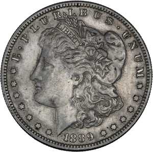 1889 - USA - $1 - O - AU50