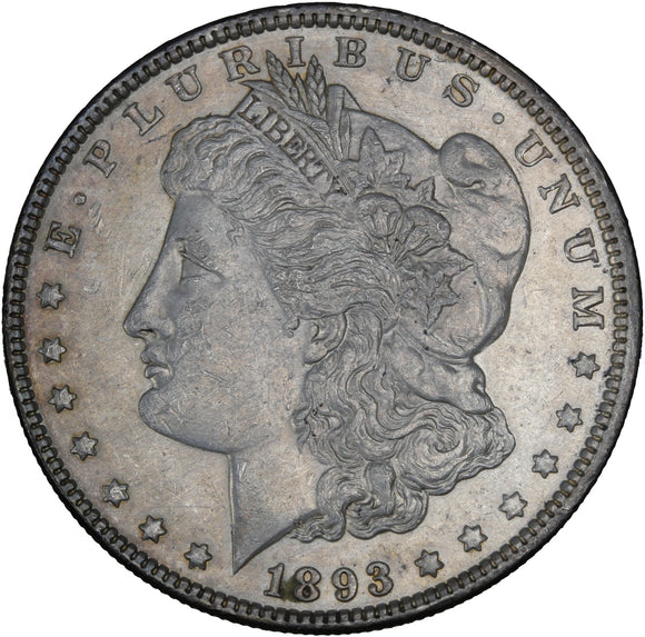 1893 - USA - $1 - AU55