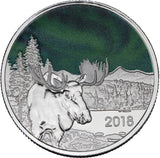 2018 - 1 oz - TD - Northern Lights - Fine Silver