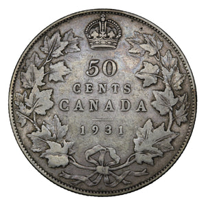 1931 - Canada - 50c - VG8
