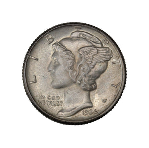 1936 - USA - 10c - Mercury - MS63