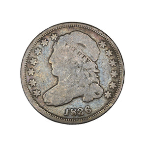1836 - USA - 10c - Capped Bust - G4