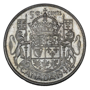 1945 - Canada - 50c - AU50
