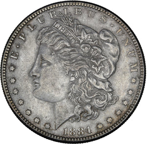 1884 - USA - $1 - Morgan - MS60