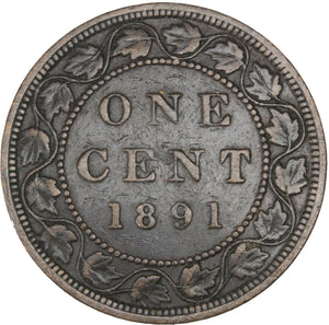 1891 - Canada - 1c - VF20