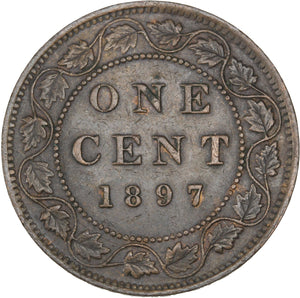 1897 - Canada - 1c - AU50