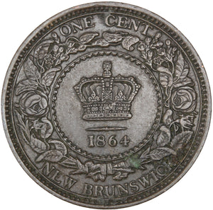 1864 - Canada - New Brunswick - LO 6 - 1c - EF40