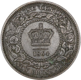 1864 - Canada - New Brunswick - LO 6 - 1c - EF40