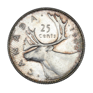 1952 LR - Canada - 25c - MS63