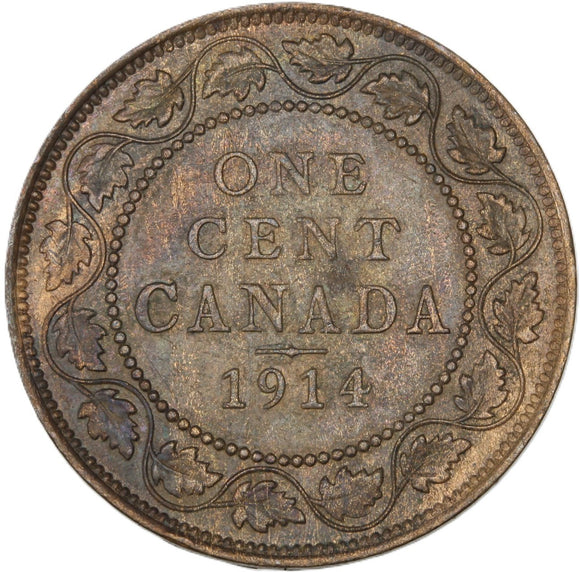 1914 - Canada - 1c - AU50