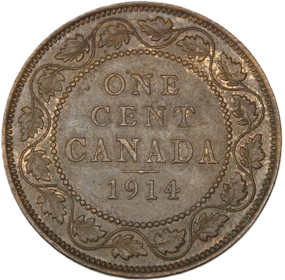 1914 - Canada - 1c - AU50