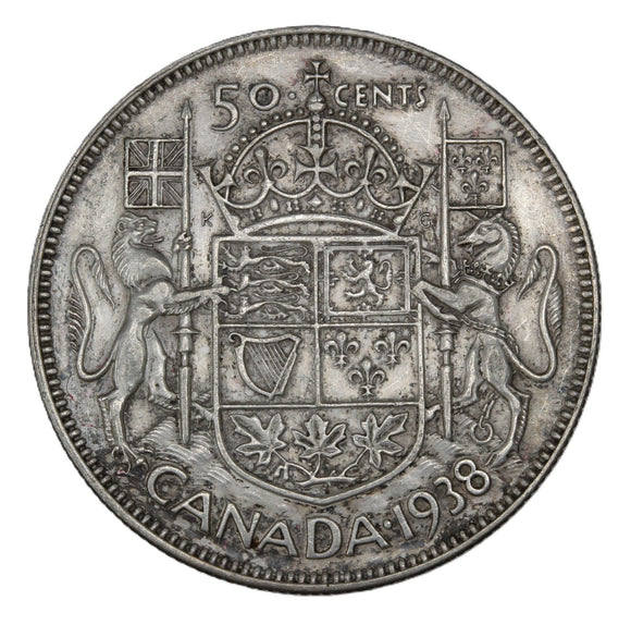 1938 - Canada - 50c - VF30