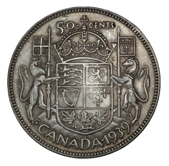1939 - Canada - 50c - EF40